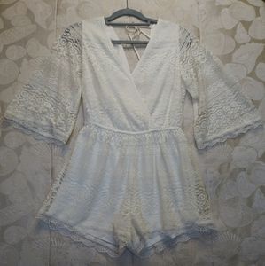 Band of gypsies Lace Romper